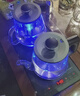 友家铺子（Biooner）全自动上水电热水壶 茶台烧水壶一体机家用办公嵌入式茶桌茶几茶具电茶炉套装 RY-10蒸茶款1L 实拍图