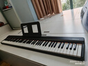 特伦斯电子琴88键成人儿童智能折叠钢琴X61A/V20手卷钢琴键盘乐器 V20典雅黑+专用琴包 实拍图