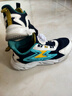 361°童鞋 儿童跑鞋四季男女童3-14岁助推科技旋钮跑鞋 蓝35 实拍图