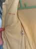 童泰（TONGTAI）婴儿连体衣冬季纯棉夹棉宝宝衣服新生儿连帽哈衣爬服黄色90cm 实拍图