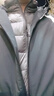 雪中飞男女立领秋羽绒百搭轻薄鸭绒立领修身轻盈隐藏式口袋 梦幻灰|8051-男 L 175/96A 实拍图