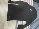 迪卡侬（DECATHLON）儿童紧身衣保暖训练服儿童运动透气速干衣秋长袖内衣KIL 经典黑套装-经典款-轻薄不加绒 140 /10-11岁141-150cm卡码/偏胖拍大 实拍图