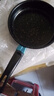 【亏本清仓】韩式麦饭石色不粘锅平底锅铁锅电磁炉不带盖 黑色小煎锅 16cm 实拍图