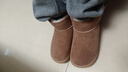 回力童鞋儿童雪地靴2025冬季新款加厚鞋子男童高帮棉鞋加绒保暖棉靴子 加绒驼色 -W2804 35 推荐脚长21.7内长22.7 实拍图