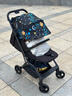 虎贝尔婴儿推车轻便高景观婴儿车可坐可躺Mpro自动收车 宇宙梦-蓝 实拍图