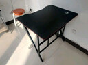 奥伦福特  电脑桌台式家用电竞游戏桌办公书桌简约书房写字桌子 碳纤维纹路单桌-80*60 升级款电竞桌 实拍图