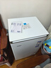 海尔（Haier）100L单温冰柜小型家用小冰柜商用冷藏冷冻两用转换冷柜小冰箱减霜一级能效BC/BD-100GHW9D 实拍图