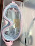 361°儿童泳镜泳帽套装女童大框透明护目镜高清防雾潜水镜游泳眼镜 实拍图