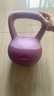 乐系（lexi）软壶铃女健身家用练臀软式壶铃运动力量训练提壶哑铃 5公斤木槿紫 实拍图