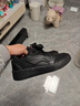 李宁元宝V3丨板鞋男子学院风小黑鞋时尚百搭经典休闲鞋AGCV107 实拍图