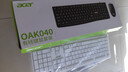 宏碁（acer）键鼠套装 有线键鼠套装 键盘鼠标套装 电脑办公游戏家用键盘鼠标OAK-040 白色 实拍图