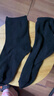 雅鹿袜子春秋季中筒袜透气吸汗运动商务休闲男袜10A抗菌防臭男士袜子 10A级抗菌黑中筒- 5双 实拍图