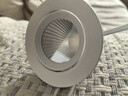 雷士照明（NVC）LED防眩COB射灯嵌入式小山丘天花筒灯无主灯 5W 暖黄光 开孔75mm  实拍图