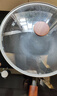 炊大皇 炒锅 304不锈钢炒菜锅煎锅 平底不粘炒锅32cm 可立可视盖不挑灶 实拍图