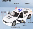 康迪拉家族儿童玩具车男孩3-6岁合金汽车模型宝马警车手办摆件生日礼物 实拍图