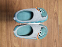 猪爸爸儿童拖棉鞋秋冬季室内男童亲子女童可爱家居保暖宝宝棉拖灰色230 实拍图