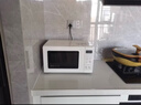 美的（Midea）变频小清新微波炉 液晶屏幕 磨砂面板 小型20L家用 PM2002 纯白 实拍图