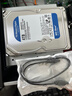 西部数据（WD）4TB 台式机机械硬盘 WD Blue 西数蓝盘 3.5英寸 5400转 128MB SATA CMR垂直技术 WD40EZZX AI硬盘 实拍图