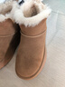 百丽慵懒百搭厚底雪地靴女靴子25冬新增高加绒短靴JD016DD5 可可栗 37 实拍图