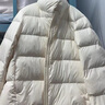优衣库女装羽绒茄克/柔软面料外套夹克479212 01 乳白色 XS 实拍图