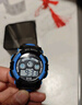 正港（ZGO）儿童电子手表男孩6-12岁只看时间学生运动手表新年礼物 305黑色 实拍图