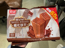 嘉士利威化夹心饼干 巧克力味389g+65g/袋 休闲零食办公室早餐下午茶点 实拍图