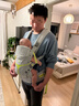 babycare腰凳全阶背带婴儿三合一减压透气抱娃神器易穿脱云朵舱升级时光银 实拍图