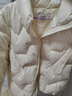 百图betu女装秋季新款羽绒服立领轻薄羽绒服夹克式短外套2409T07 杏色 M 实拍图