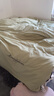 富安娜 舒暖 纤维被子冬季被芯 双人冬厚被 约6.3斤 203*229cm 白色 实拍图
