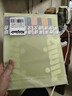 齐心（COMIX）试卷夹旋转抽杆文件夹A4/5个装加厚清透淡蓝色侧拉杆夹学生资料办公文件整理收纳 EA3211-5 实拍图