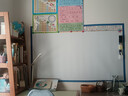 飞博士90*150cm软白板墙贴不伤墙可移除磁性小白板办公会议写字板挂式磁力黑板家用可擦儿童画板涂鸦墙纸 实拍图