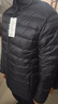 京东京造【air+零压羽绒】轻薄羽绒服男外套冬立领白鸭绒 曜石黑L 实拍图