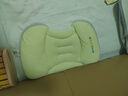 婧麒（JOYNCLEON）婴儿枕头分区宝宝枕护颈神器6个月以上儿童枕头1-3岁 绿Jzt191221 实拍图