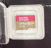 闪迪（SanDisk）256GB TF(MicroSD)内存卡 4K极速金卡A2 V30 U3行车记录仪 运动相机无人机 监控存储卡 读190MB/s 实拍图