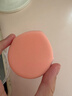 名创优品（MINISO）软滑双面气垫粉扑美妆蛋粉饼干湿两用 粉色2个装 实拍图