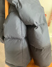 黑冰25新款户外700蓬鸭绒男款加厚防风保暖羽绒服 F8905MJ 铁灰 XL 实拍图