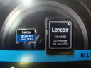 雷克沙（Lexar）128GB TF（MicroSD）存储卡 V30 A2 读160MB/s 游戏机平板行车监控录像内存卡 4K超清拍摄（BLUE） 实拍图