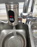 奥克斯（AUX）电热水龙头热水器免安装即热速热接驳款厨卫两用加热水龙头 【免安装】不锈钢款+送万向喷头 实拍图