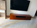 南宜（Nanyi） 电视柜金丝胡桃木实木电视柜茶几组合现代中式大小户型客厅家具 2.0m六抽电视柜 胡桃木 实拍图