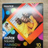 INSTAX富士instax立拍立得 方形相纸 彩虹单包装10张 (适用于SQUARE系列相机 手机照片打印机SP-3) 实拍图