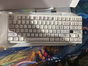 狼蛛（AULA）F87ProV2客制化无线机械键盘电竞游戏专用  蓝牙/2.4G/有线三模连接全键热插拔gasket结构办公键盘 F87ProV2大宗师版【海穹轴】青春主题热升华 实拍图