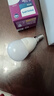 飞利浦（PHILIPS）恒亮型LED灯泡高亮节能球泡照明光源E14小螺口6.5W黄光3000K真彩版 实拍图