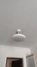 欧普照明（OPPLE）风扇灯吊扇灯24瓦LED照明低噪音餐厅卧室吊灯灯具包安装 冰风白 实拍图