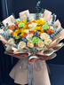 艾斯维娜鲜花速递向日葵混搭花束生日礼物全国同城配送 向日葵香槟混搭花束【阳光款】 实拍图