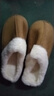 2025新款棉拖鞋女士秋冬季家居室内加绒保暖可爱少女心棉鞋外穿 8803-黄色 38 -39适合37-38 实拍图