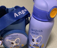 Angelamiao儿童保温杯带吸管儿童水杯316不锈钢双盖宝宝女学生保温壶550ML 实拍图