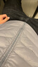 鸭鸭（YAYA）反季冬装羽绒马甲男女轻薄款修身短款保暖运动休闲冬季外套KXM 浅灰色 XL （男女款） 实拍图