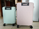 米家小米行李箱24英寸拉杆箱大容量旅行箱万向轮密码箱男女皮箱子粉色 实拍图