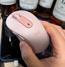 罗技（Logitech）优选系列M650无线蓝牙鼠标 办公蓝牙静音鼠标Mac苹果ipad鼠标人体工学双模鼠标大小手可选男女通用 M650中小手 粉M（M750入门款） 实拍图
