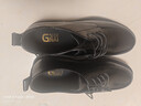 戈耐（GENAI）男士休闲皮鞋男生新郎结婚隐形内增高百搭潮商务鞋真皮透气男鞋子 黑色【真牛皮】6cm内增高 四季款 42 (260mm) 实拍图